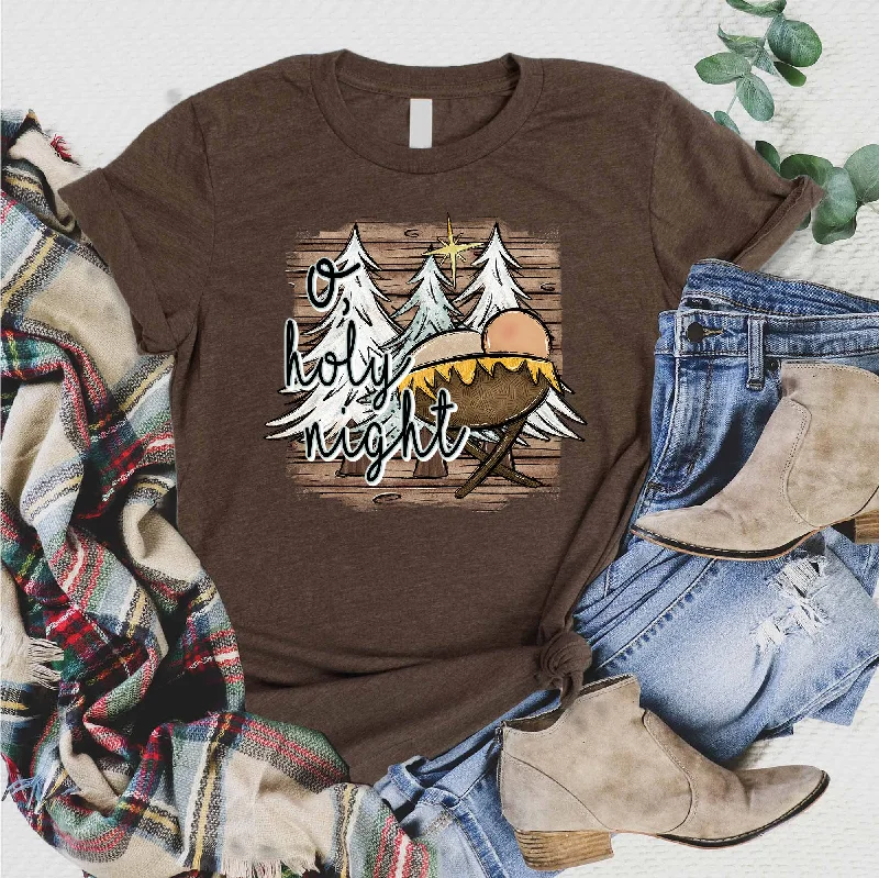 O Holy Night Woods Tee