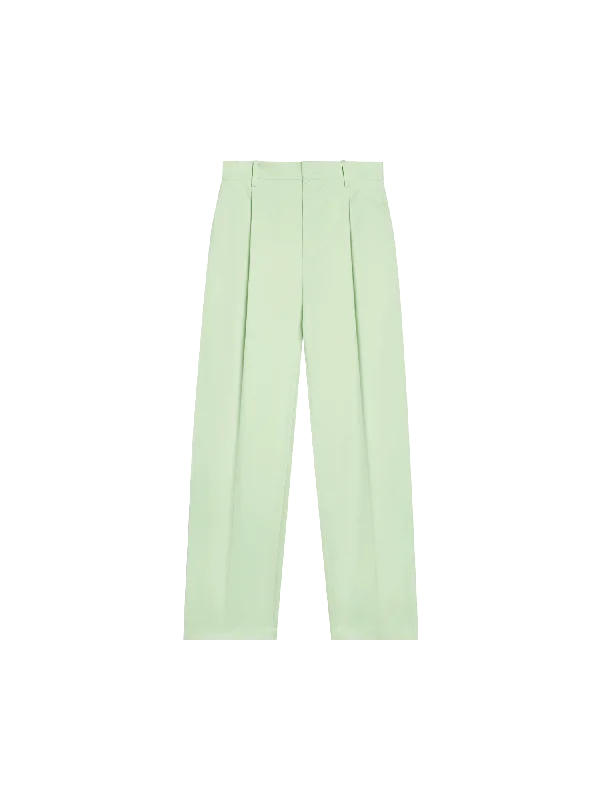 Archive Men's Cotton Tailored Trousers—pistachio