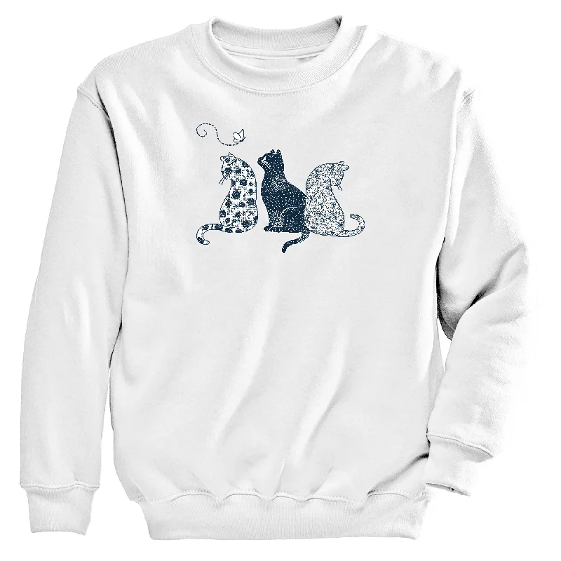 Fancy Cats Women's Crew Neck Sweatshirt