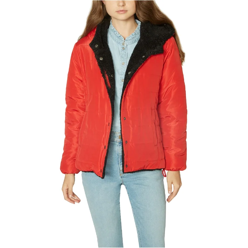 Sanctuary Clothing Womens Reversible Puffer Jacket