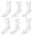 Fruit of the Loom Mens 6 Pair Half Cushion Crew Socks